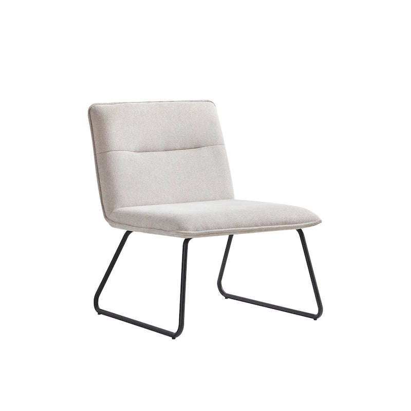 Fabric Lounge Accent Slipper Chair