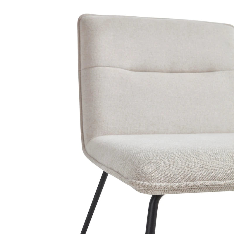 Fabric Lounge Accent Slipper Chair