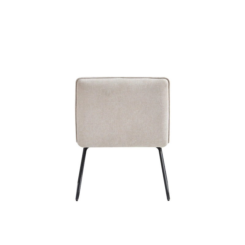 Fabric Lounge Accent Slipper Chair