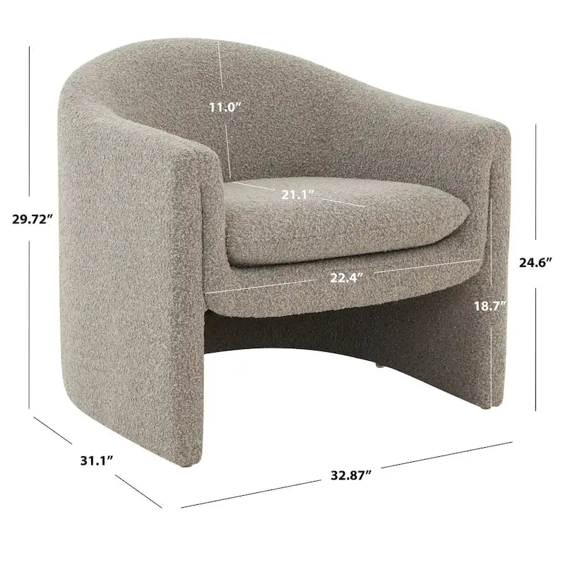 Couture Upholstered Accent Chair - 33 IN W x 31 IN D x 30 IN H