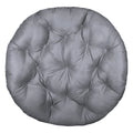 Solid Micro Suede Thick and Fluffy Replacement Papasan Chair Cushion