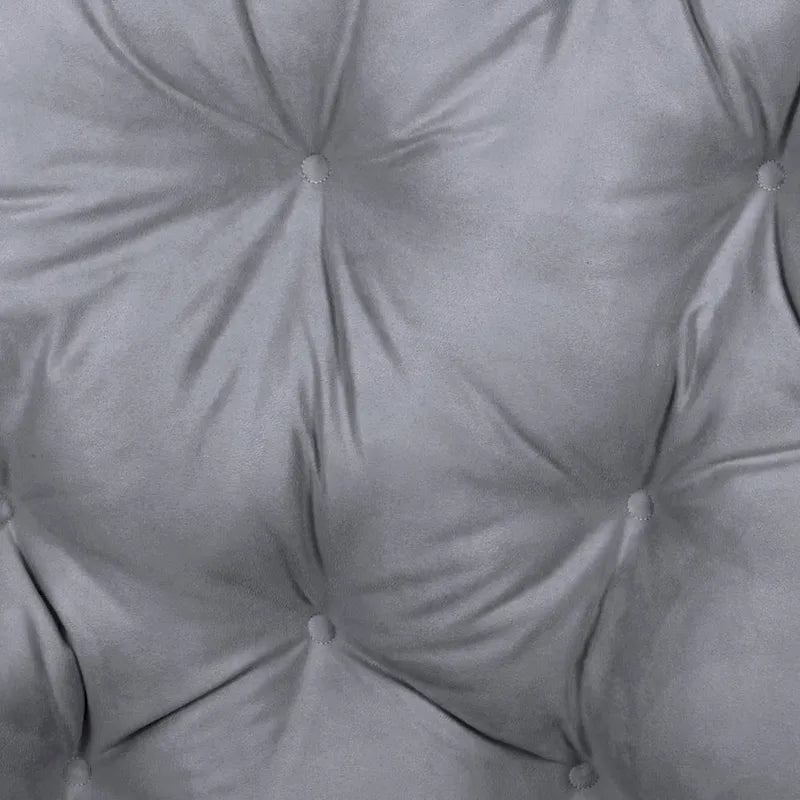 Solid Micro Suede Thick and Fluffy Replacement Papasan Chair Cushion