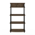 Toolless Storage Shelf with Top Cabinet