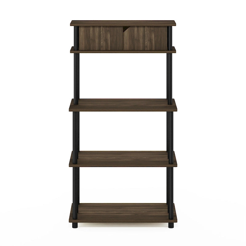 Toolless Storage Shelf with Top Cabinet