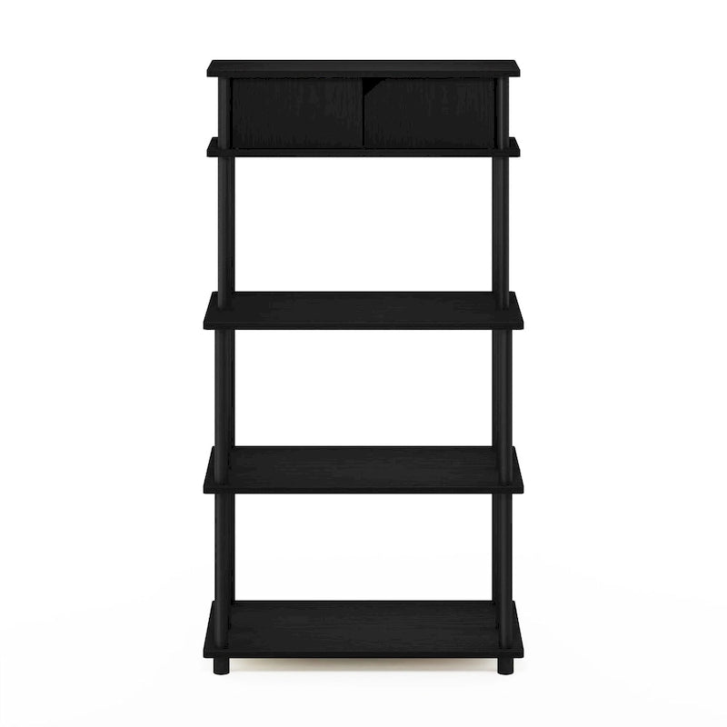 Toolless Storage Shelf with Top Cabinet