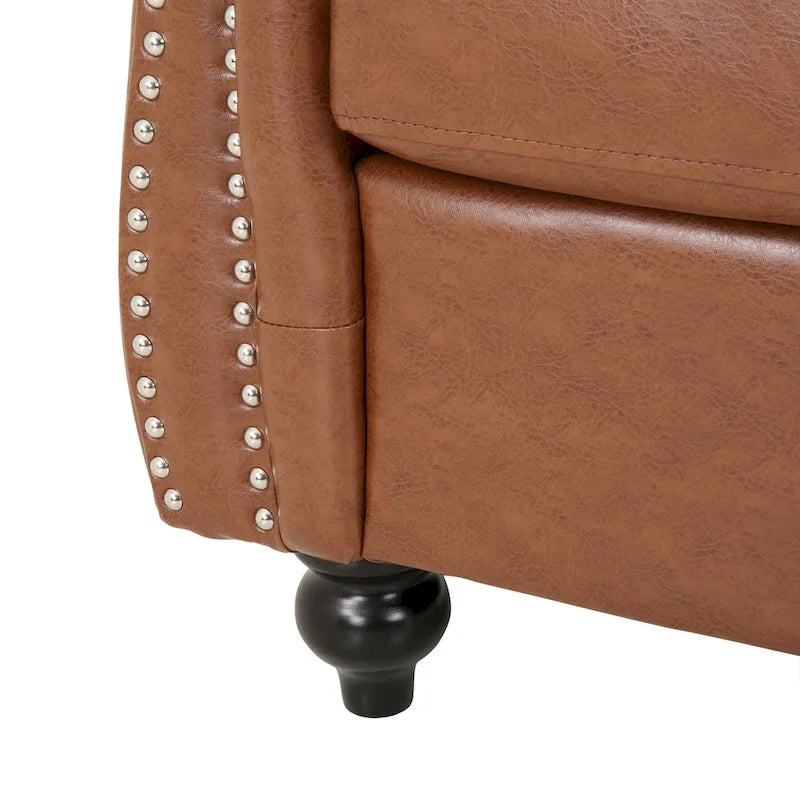 Traditional Chesterfield Club Chairs (Set of 2)