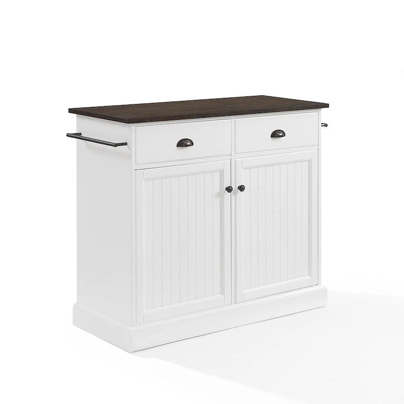Coastal Kitchen Island - 18D x 40W x 36.13H