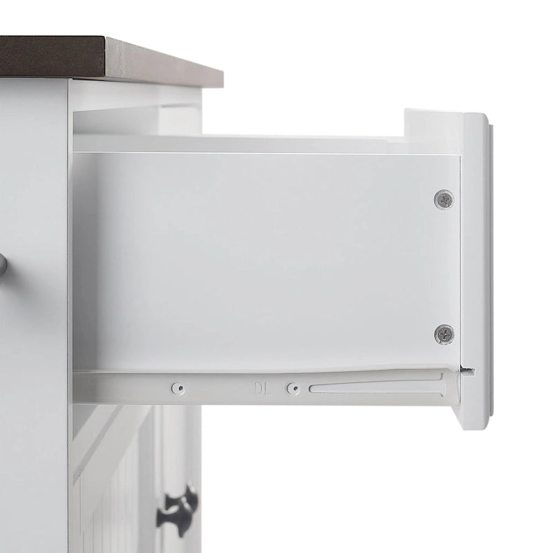 Coastal Kitchen Island - 18D x 40W x 36.13H