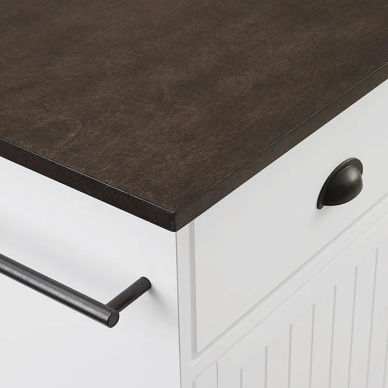 Coastal Kitchen Island - 18D x 40W x 36.13H
