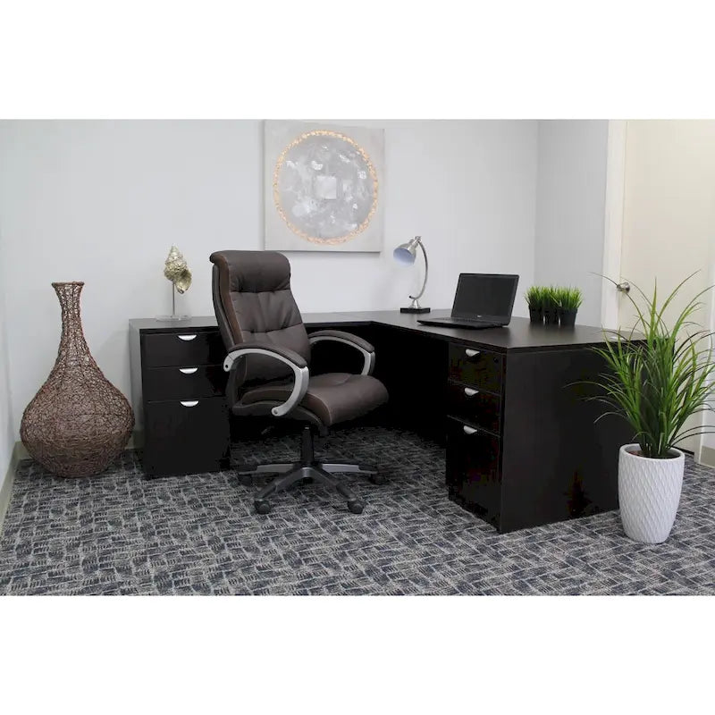 Double Plush High Back Executive Chair