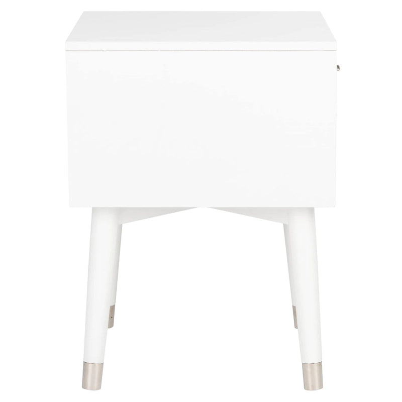 Mid-Century Modern 2-Drawer Nightstand