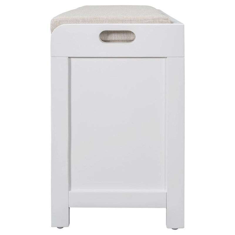 3-drawer Solid Wooden Storage Bench
